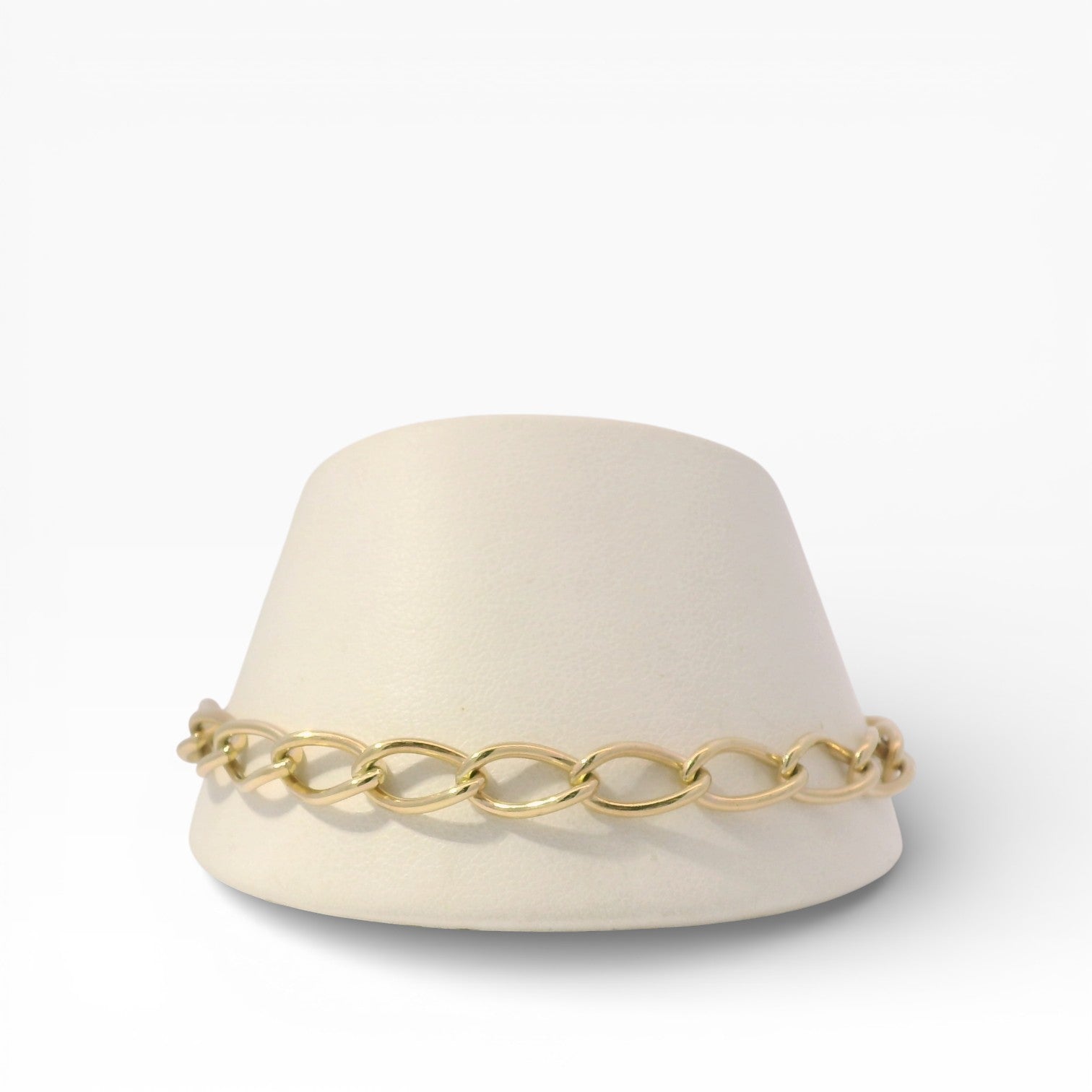 PAGE Estate Bracelet Estate 14K Yellow Gold Open Link Bracelet