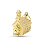 PAGE Estate Charm Estate 14k Yellow Gold Opening Chapel Charm