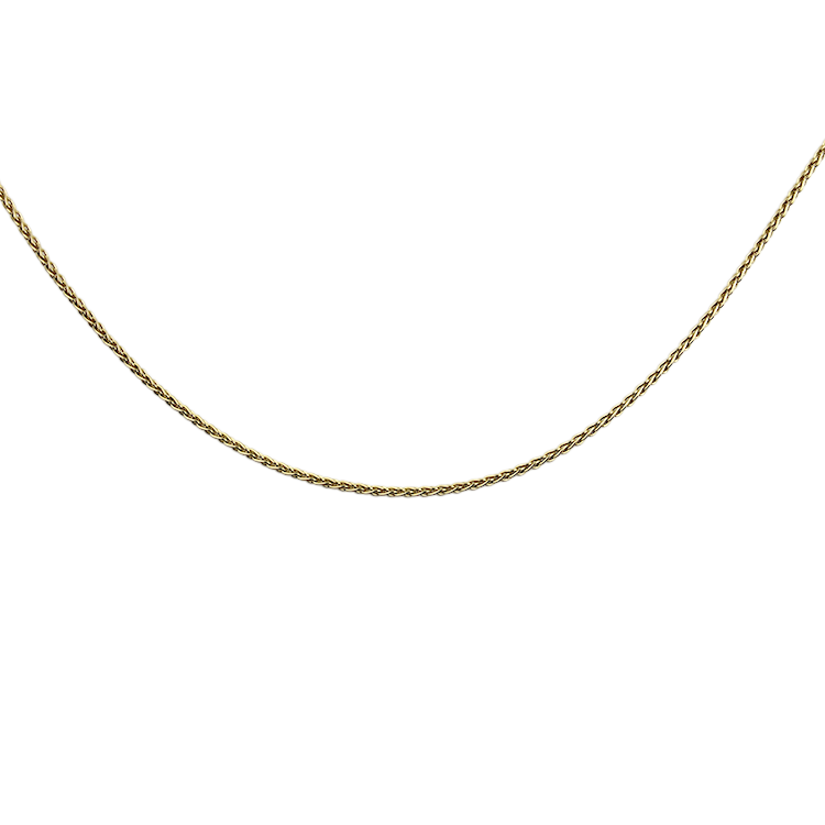 PAGE Estate Necklaces and Pendants Estate 14k Yellow Gold Spiga Link Chain Necklace