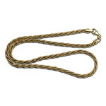 PAGE Estate Necklaces and Pendants Estate 14k Yellow Gold Twisted Link 18-Inch Necklace
