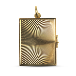 PAGE Estate Charm Estate 14K Yellow Gold Vintage Tiffany & Co. Picture Book Charm & Pendant