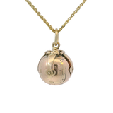 PAGE Estate Charm Estate 14K Yellow Masonic Ball Charm