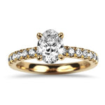 PAGE Estate Engagement Ring Estate 18k Rose Gold Custom Hearts On Fire Diamond Engagement Ring 4
