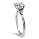 PAGE Estate Engagement Ring Estate 18k White Gold Hearts On Fire "Camilla" Engagement Ring 5