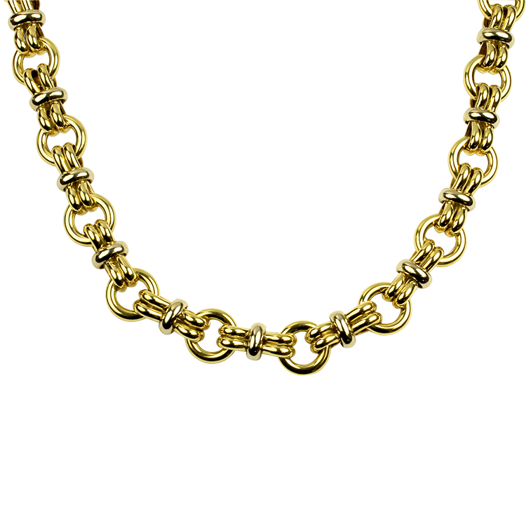 PAGE Estate Necklaces and Pendants Estate 18k Yellow Gold
