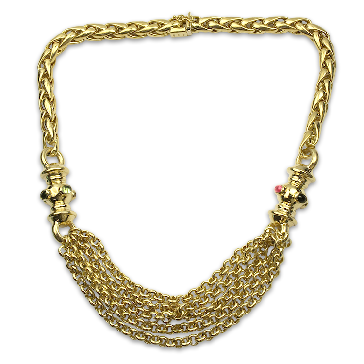 Heavy link gold chain online
