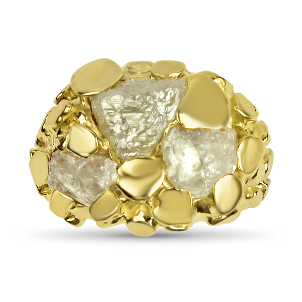 Multi Sapphire Square Diamond 18K Yellow Gold Ring at Rs 655 / Piece in  Jaipur | Sarraf Jewel