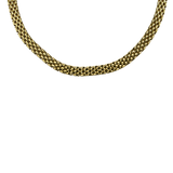 PAGE Estate Necklaces and Pendants Estate 18k Yellow Gold Panther Link Chain Necklace