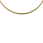 PAGE Estate Necklaces and Pendants Estate 18k Yellow Gold woven Collar Necklace 18"
