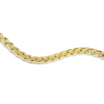 PAGE Estate Necklaces and Pendants Estate 18k Yellow Gold Woven Twisting Rope Collar Necklace