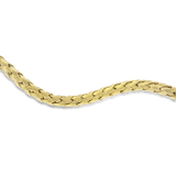 PAGE Estate Necklaces and Pendants Estate 18k Yellow Gold Woven Twisting Rope Collar Necklace