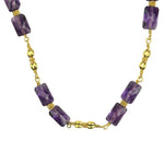 PAGE Estate Necklaces and Pendants Estate 22K Yellow Gold Amethyst Bead Necklace