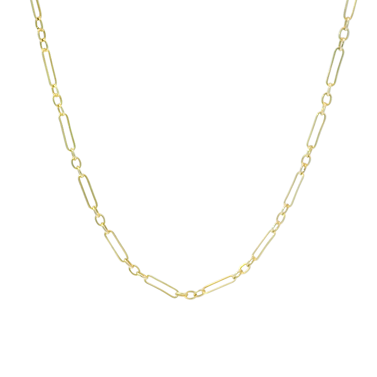 PAGE Estate Necklaces and Pendants Estate 9k Yellow Gold Firago Chain Necklace