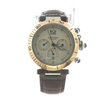 PAGE Estate Watches Estate Cartier Pasha Chronograph Watch — Stainless Steel and Yellow Gold 38