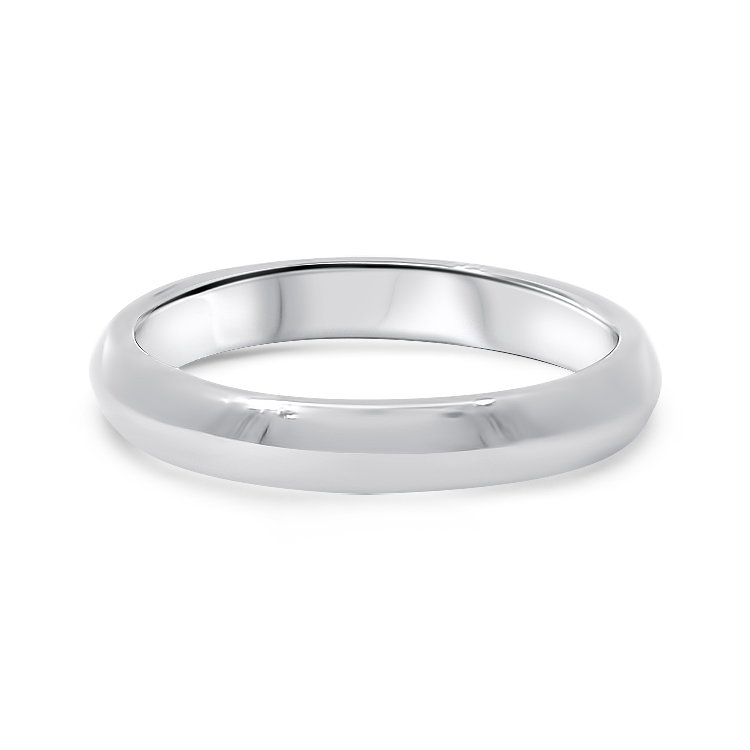 PAGE Estate Wedding Band Estate Platinum Knife Edge Band 6