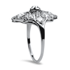 PAGE Estate Ring Estate Platinum Old Mine Cut Diamond Ring 6.25