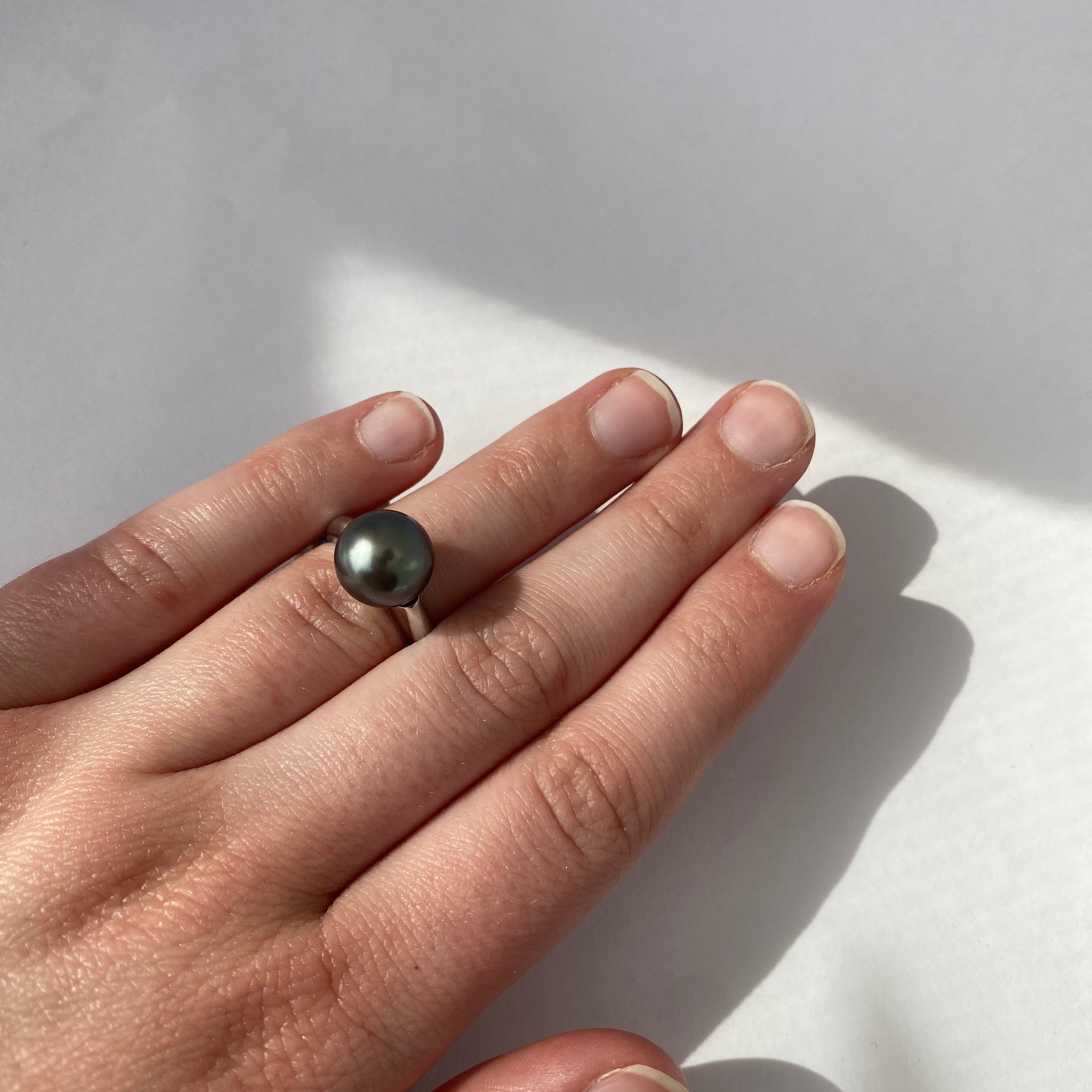 PAGE Estate Ring Estate South Sea Tahitian Pearl Ring 5