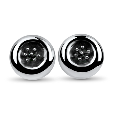 PAGE Estate Earring Estate Sterling Silver Flower Pistil Earrings