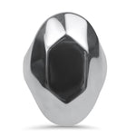 PAGE Estate Ring Estate Sterling Silver Geometrical Dome Ring 6.5