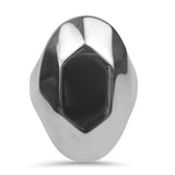 PAGE Estate Ring Estate Sterling Silver Geometrical Dome Ring 6.5