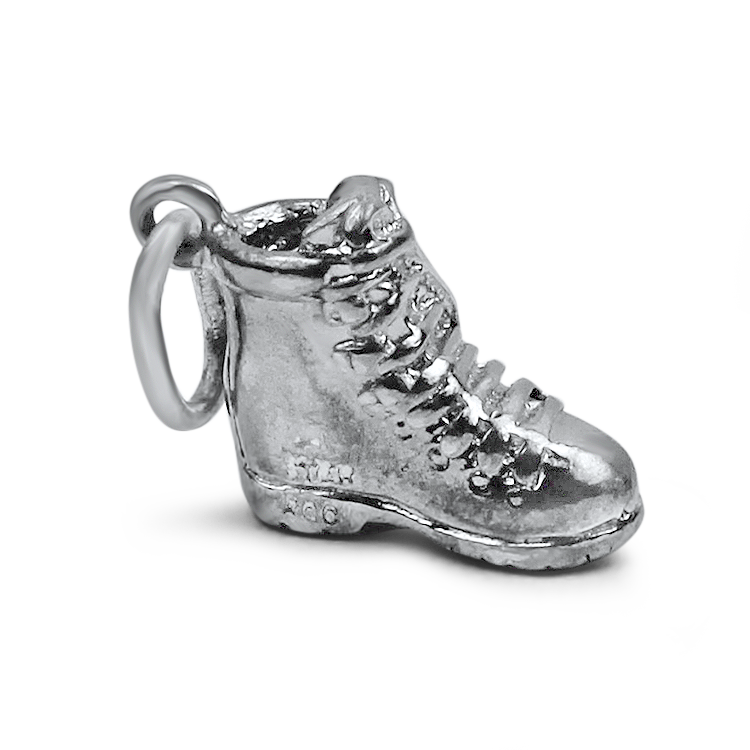 PAGE Estate Pendant Estate Sterling Silver Hiking Boot Charm/Pendant