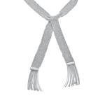 PAGE Estate Necklaces and Pendants Estate Sterling Silver Woven Scarf-Style Necklace