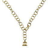 PAGE Estate Necklaces and Pendants Temple St. Clair Estate 18k Yellow Gold Classic Round Link Chain 24"