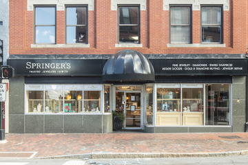 Springer's storefront on Congress Street, Portland