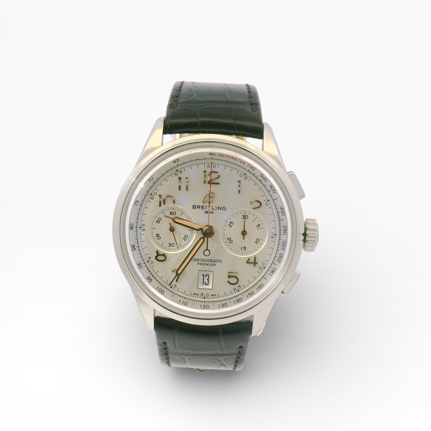 Pre-Owned Breitling Watch Pre-Owned Breitling Premier B01 Chronograph 42mm Watch (AB0145211G1P2)