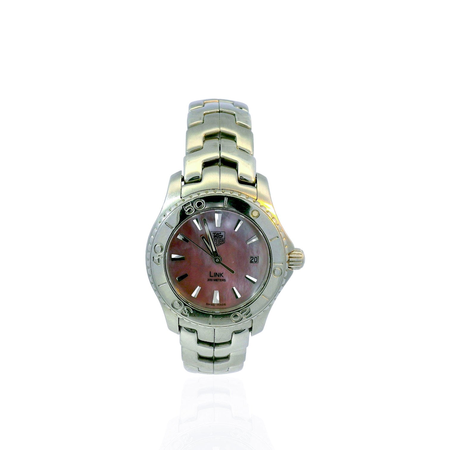 Pre-Owned Tag Heuer Watch Pre-Owned Stainless Steel TAG Heuer WJ1315 Quartz 27mm Watch