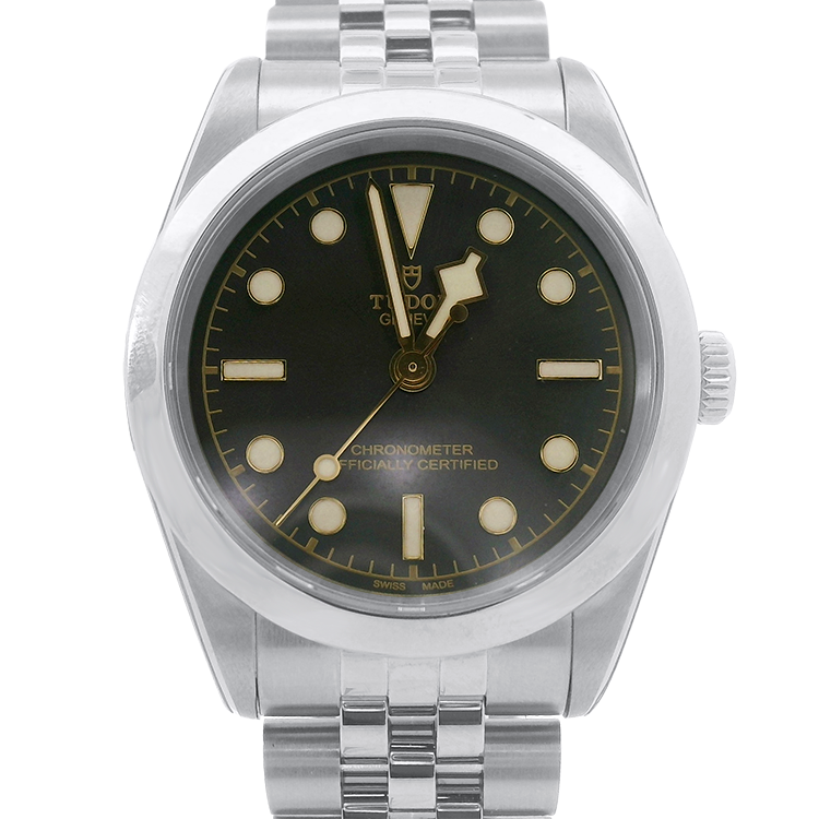 Pre-Owned Tudor Watch Pre-Owned TUDOR Black Bay 31mm Case, Anthracite Dial, Steel Strap (M79600-0001)