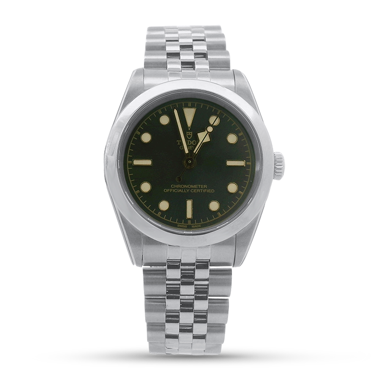 Pre-Owned Tudor Watch Pre-Owned TUDOR Black Bay 31mm Case, Anthracite Dial, Steel Strap (M79600-0001)