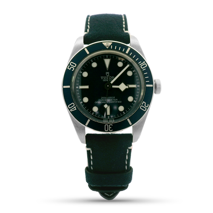 Pre-Owned Tudor Watch Pre-Owned TUDOR Black Bay 58 39mm Case, Blue Dial, Soft Touch Strap (M79030B-0002)