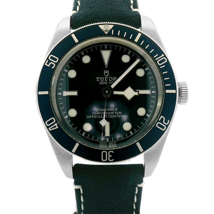 Pre-Owned Tudor Watch Pre-Owned TUDOR Black Bay 58 39mm Case, Blue Dial, Soft Touch Strap (M79030B-0002)