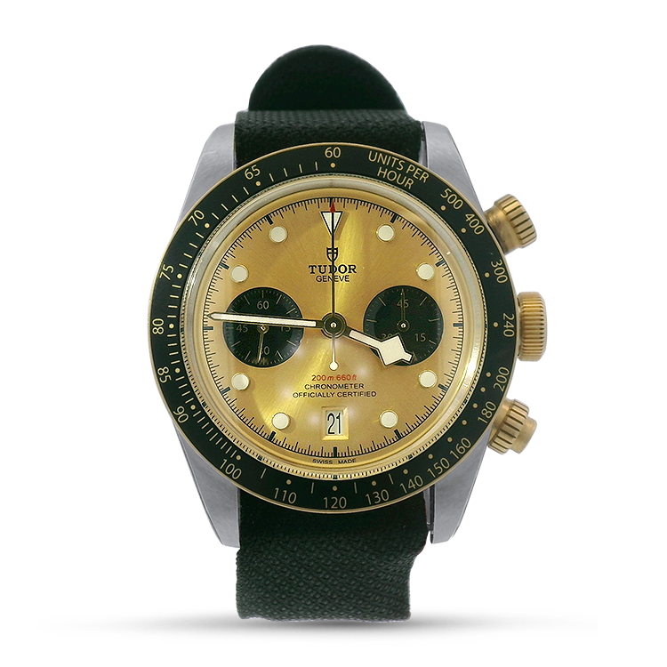 Pre-Owned Tudor Watch Pre-Owned TUDOR Black Bay Chrono 41mm Case, Champagne Dial (M79363N-0006)