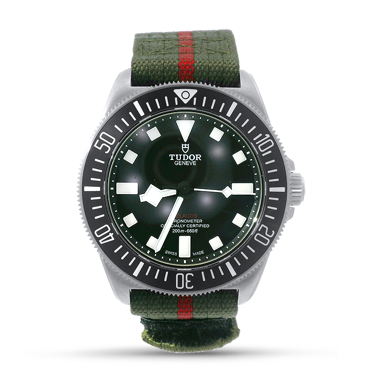 Pre-Owned Tudor Watch Pre-Owned TUDOR Pelagos FXD 42mm Case, Black Dial (M25717N-0001)