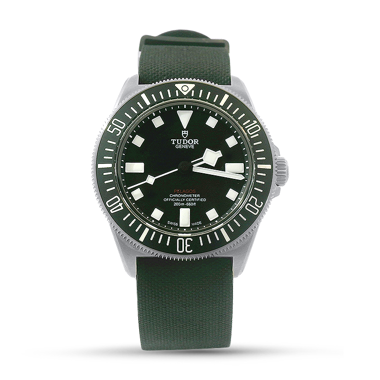 Pre-Owned Tudor Watch Pre-Owned TUDOR Pelagos FXD 42mm Case, Black Dial (M25717N-0001)