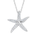Roberto Coin Roberto Coin 18k Yellow Gold Diamond Starfish Pendant Necklace