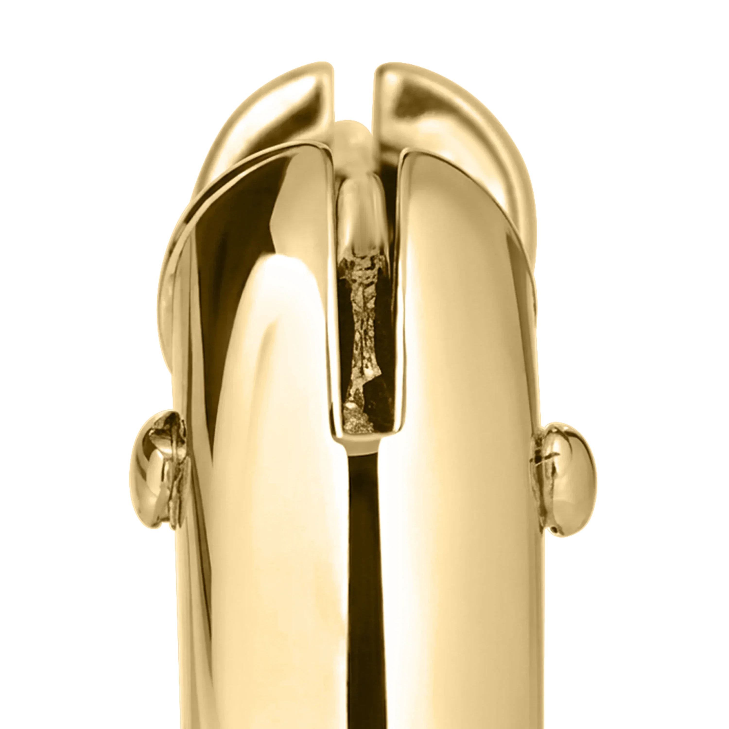 Roberto Coin Earrings Roberto Coin Designer Gold 18K Yellow Gold Small Round Hoop Earrings, 15mm