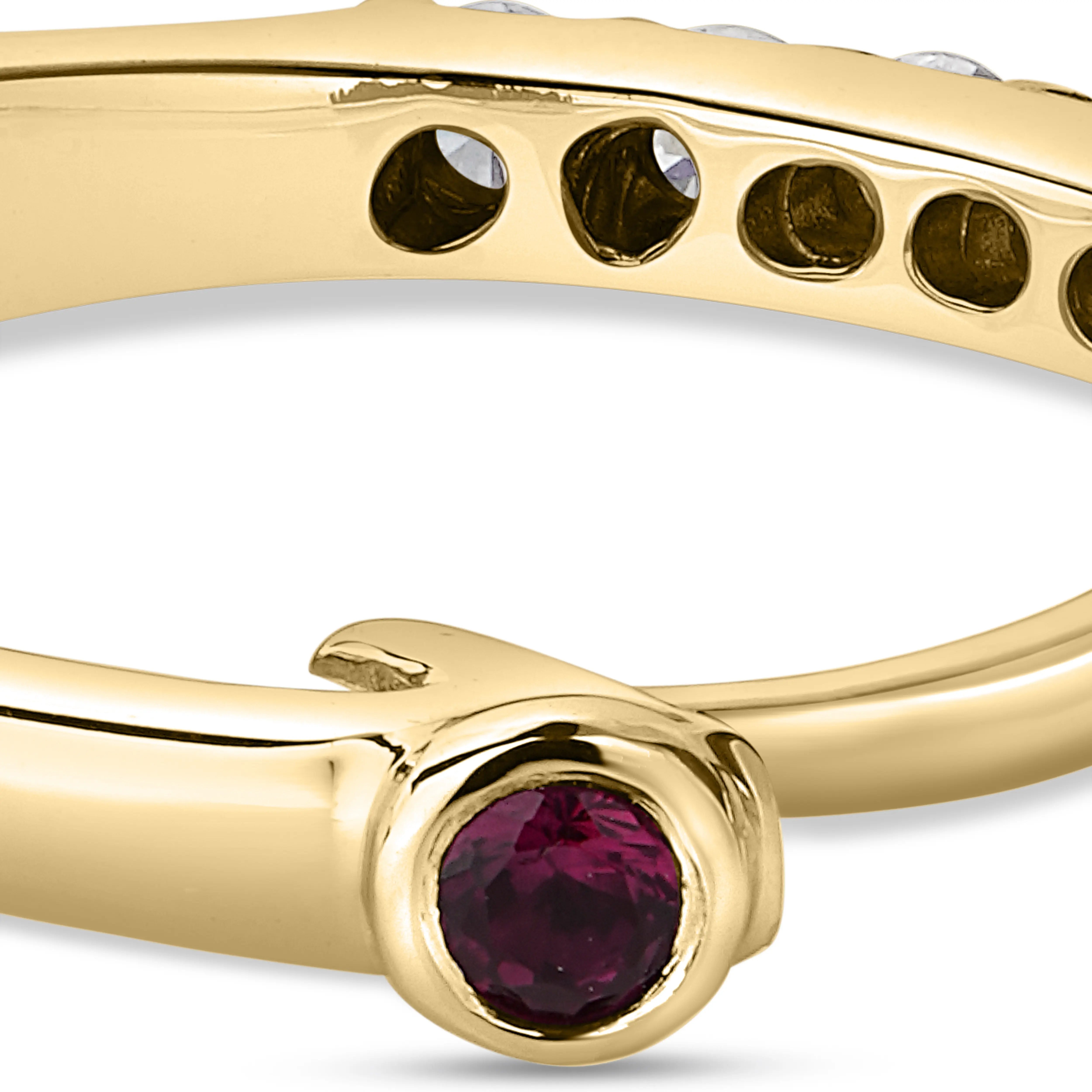 Roberto Coin Earrings Roberto Coin Perfect Diamond Hoop 18K Yellow Gold Pavé Diamond Huggie Earrings