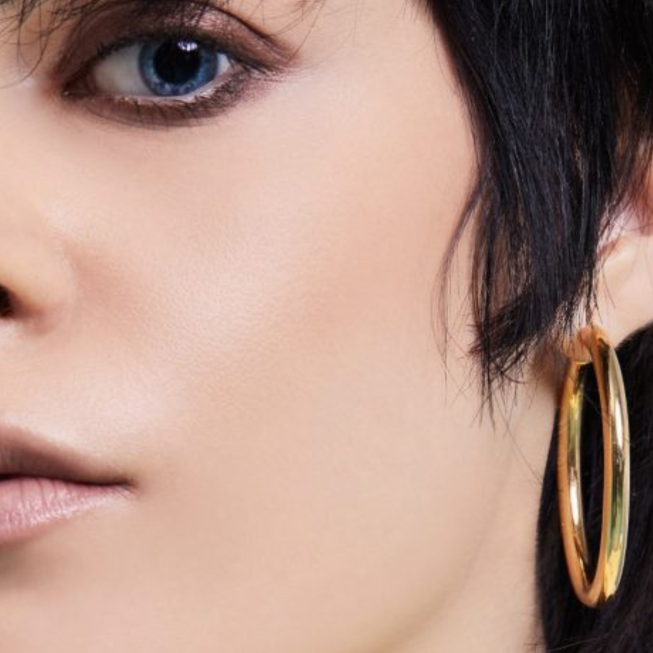 Roberto Coin Lifestyle Large Yellow Gold Hoop 