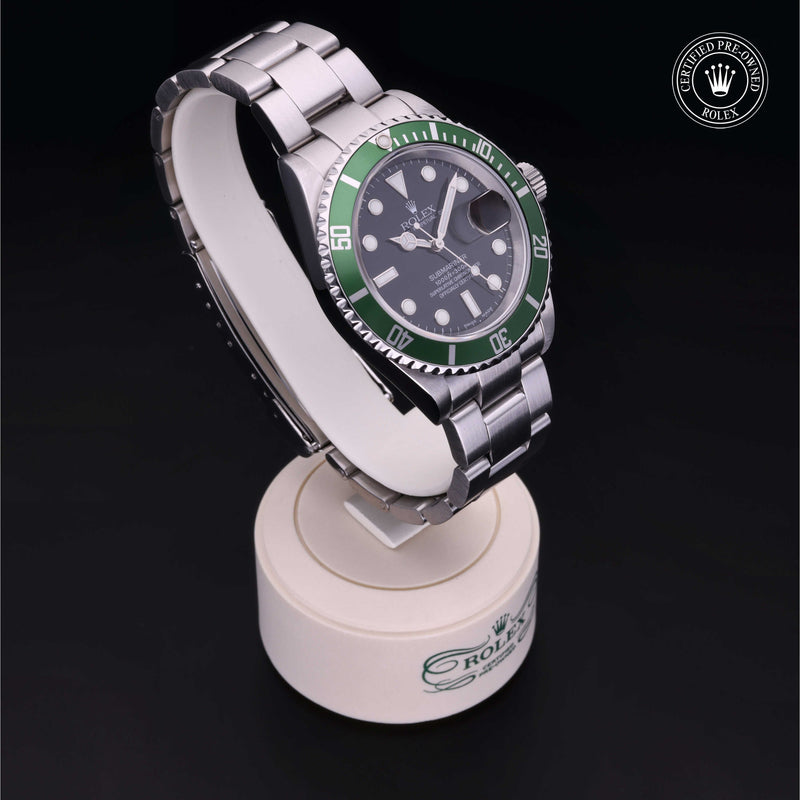 Rolex Certified Pre-Owned Watch F116232: Oyster Perpetual Submariner Date M16610LV-0002