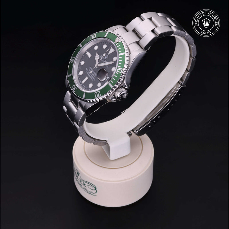 Rolex Certified Pre-Owned Watch F116232: Oyster Perpetual Submariner Date M16610LV-0002