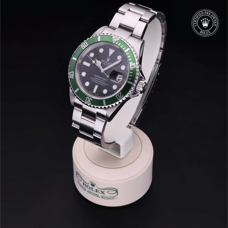 Rolex Certified Pre-Owned Watch F116232: Oyster Perpetual Submariner Date M16610LV-0002