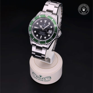 Rolex Certified Pre-Owned Watch F116232: Oyster Perpetual Submariner Date M16610LV-0002