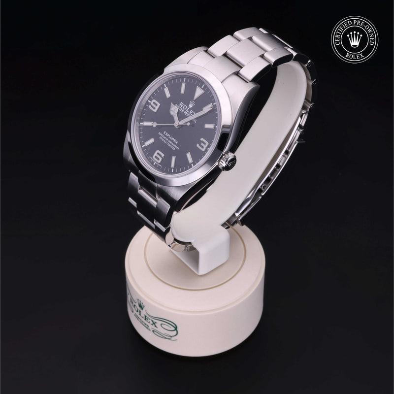 Rolex Certified Pre-Owned Watch L0199442: Oyster Perpetual Explorer 39 M214270-0003
