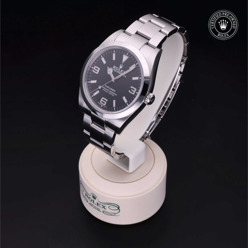 Rolex Certified Pre-Owned Watch L0199442: Oyster Perpetual Explorer 39 M214270-0003