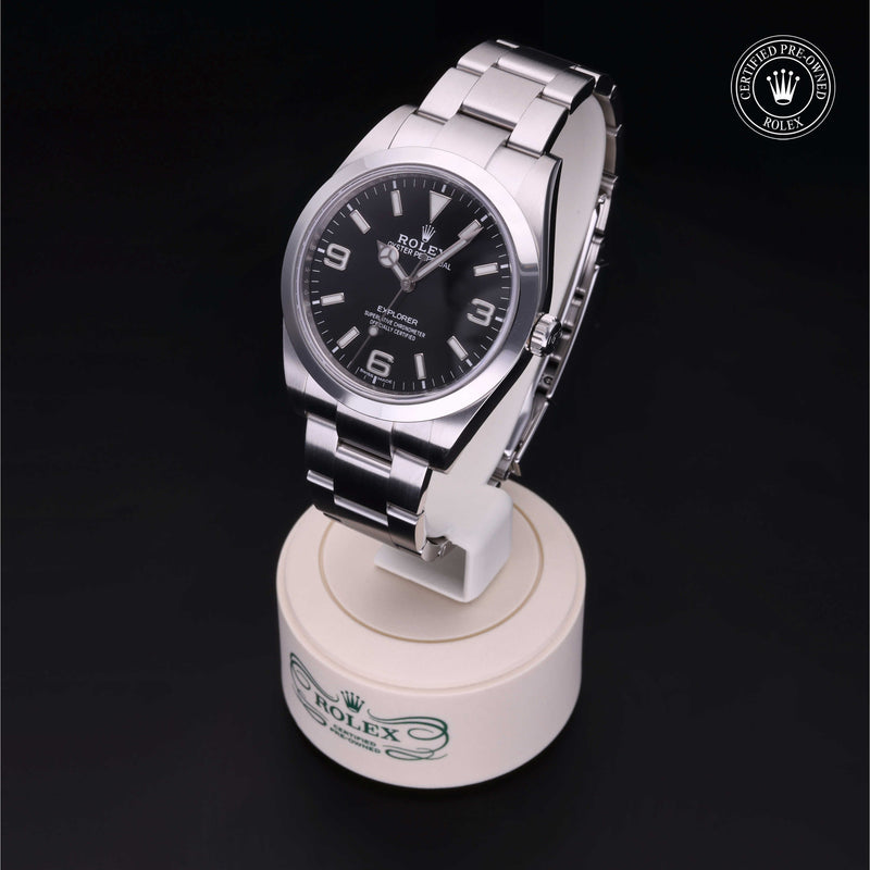 Rolex Certified Pre-Owned Watch L0199442: Oyster Perpetual Explorer 39 M214270-0003
