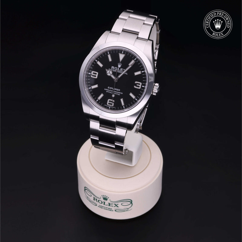 Rolex Certified Pre-Owned Watch L0199442: Oyster Perpetual Explorer 39 M214270-0003