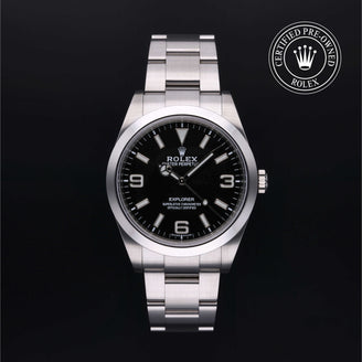 Rolex Certified Pre-Owned Watch L0199442: Oyster Perpetual Explorer 39 M214270-0003